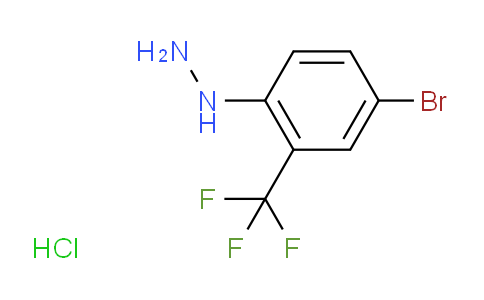 CAS No. 221092-41-7, 1-(4-Bromo-2-(trifluoromethyl)phenyl)hydrazine hydrochloride
