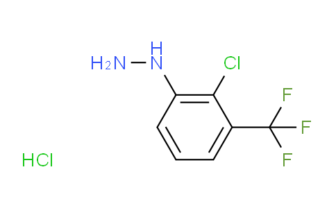 CAS No. 936220-75-6, 1-(2-Chloro-3-(trifluoromethyl)phenyl)hydrazine hydrochloride