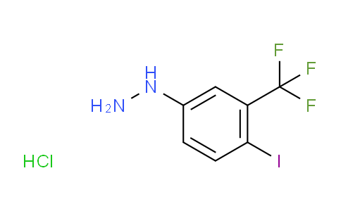 CAS No. 2061963-98-0, 1-(4-Iodo-3-(trifluoromethyl)phenyl)hydrazine hydrochloride