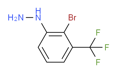CAS No. 1388031-95-5, 1-(2-Bromo-3-(trifluoromethyl)phenyl)hydrazine