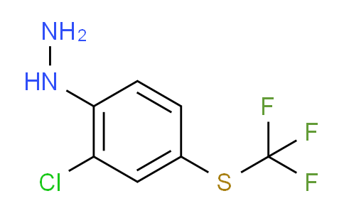 CAS No. 99479-72-8, 1-(2-Chloro-4-(trifluoromethylthio)phenyl)hydrazine
