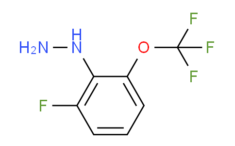 CAS No. 1804289-17-5, 1-(2-Fluoro-6-(trifluoromethoxy)phenyl)hydrazine