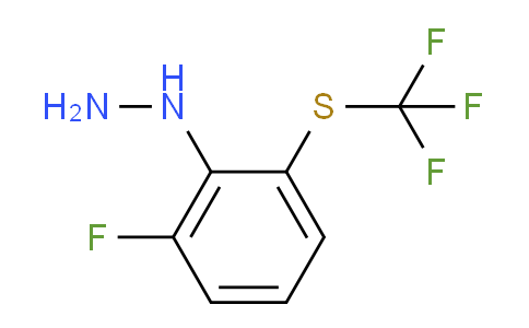 CAS No. 1806402-51-6, 1-(2-Fluoro-6-(trifluoromethylthio)phenyl)hydrazine
