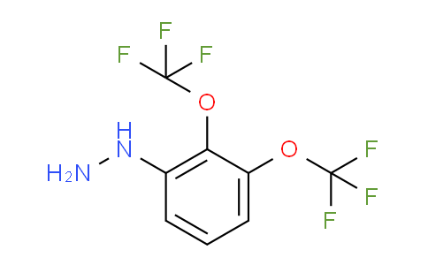 CAS No. 1806309-65-8, (2,3-Bis(trifluoromethoxy)phenyl)hydrazine