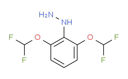 CAS No. 1806498-98-5, (2,6-Bis(difluoromethoxy)phenyl)hydrazine