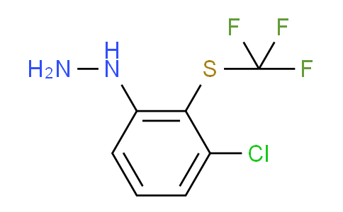 CAS No. 1803763-24-7, 1-(3-Chloro-2-(trifluoromethylthio)phenyl)hydrazine