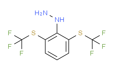 CAS No. 1807081-80-6, (2,6-Bis(trifluoromethylthio)phenyl)hydrazine