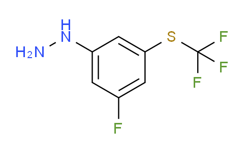 CAS No. 1805703-98-3, 1-(3-Fluoro-5-(trifluoromethylthio)phenyl)hydrazine