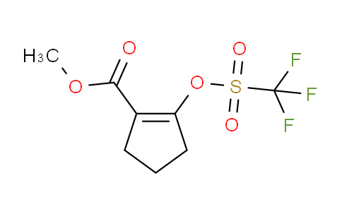 CAS No. 65832-21-5, methyl 2-(trifluoromethylsulfonyloxy)cyclopentene-1-carboxylate