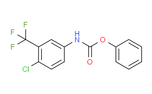 CAS No. 871555-75-8, phenyl N-[4-chloro-3-(trifluoromethyl)phenyl]carbamate