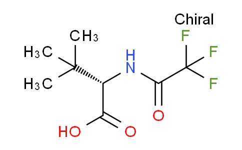 CAS No. 666832-71-9, (S)-3,3-dimethyl-2-(2,2,2-trifluoroacetamido)butanoic acid