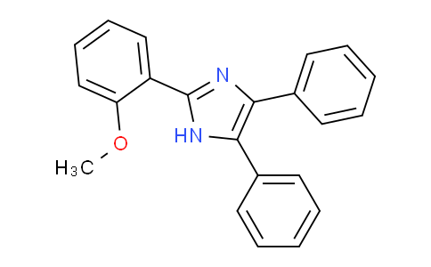 CAS No. 1965-19-1, 2-(o-methoxy)phenyl-4,5-diphenylimidazole