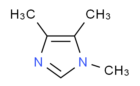 CAS No. 20185-22-2, 1,4,5-trimethyl-1H-imidazole
