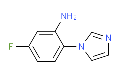 CAS No. 251649-52-2, 5-Fluoro-2-(1H-imidazol-1-yl)aniline