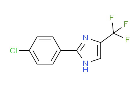 CAS No. 33469-15-7, 2-(4-Chlorophenyl)-4-(trifluoromethyl)-1H-imidazole