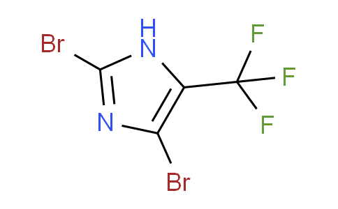 CAS No. 81654-02-6, 2,4-dibromo-5-(trifluoromethyl)-1H-imidazole