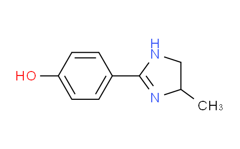 CAS No. 868260-15-5, 4-(4-methyl-4,5-dihydro-1H-imidazol-2-yl)phenol