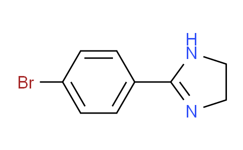 CAS No. 206535-83-3, 2-(4-bromophenyl)-4,5-dihydro-1H-imidazole