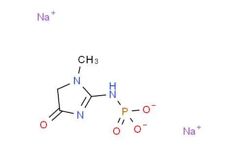 CAS No. 19604-05-8, Sodium (1-methyl-4-oxo-4,5-dihydro-1H-imidazol-2-yl)phosphoramidate