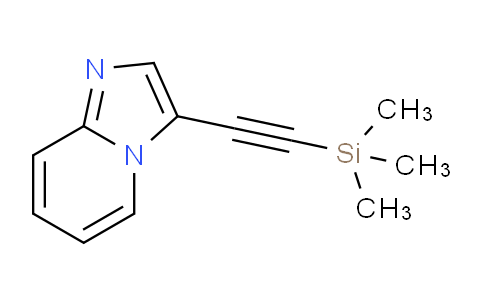 CAS No. 1148027-21-7, 3-((Trimethylsilyl)ethynyl)imidazo[1,2-a]pyridine