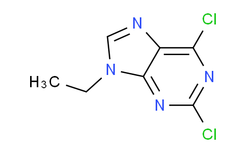 CAS No. 190655-14-2, 2,6-Dichloro-9-ethyl-9H-purine