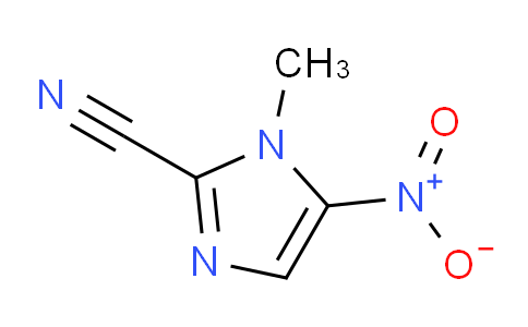 CAS No. 1615-42-5, 1-Methyl-5-nitro-1H-imidazole-2-carbonitrile