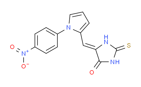CAS No. 292168-79-7, 5-((1-(4-Nitrophenyl)-1H-pyrrol-2-yl)methylene)-2-thioxoimidazolidin-4-one