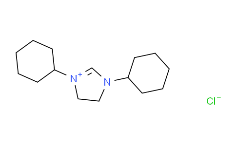 CAS No. 360067-61-4, 1,3-Dicyclohexyl-4,5-dihydro-1H-imidazol-3-ium chloride