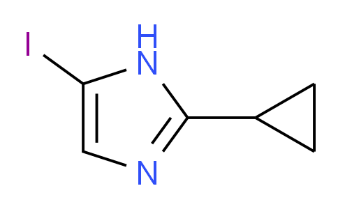 CAS No. 761426-65-7, 2-Cyclopropyl-5-iodo-1H-imidazole