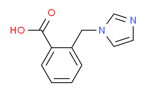 CAS No. 883543-82-6, 2-((1H-Imidazol-1-yl)methyl)benzoic acid