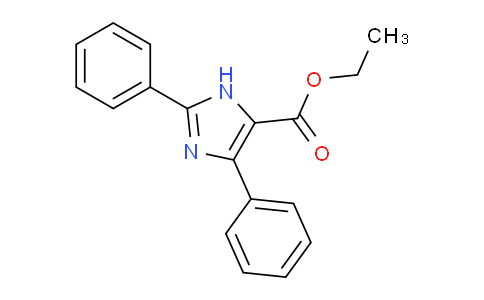 CAS No. 37009-52-2, Ethyl 2,4-diphenyl-1H-imidazole-5-carboxylate