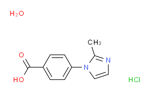 CAS No. 921938-78-5, 4-(2-Methyl-1H-imidazol-1-yl)benzoic acid hydrochloride hydrate