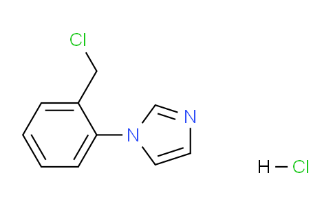 CAS No. 1956322-83-0, 1-(2-(Chloromethyl)phenyl)-1H-imidazole hydrochloride
