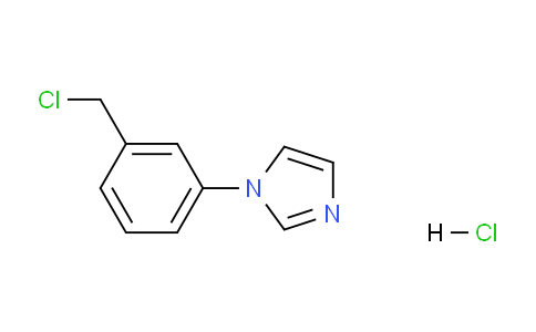 CAS No. 1956310-64-7, 1-(3-(Chloromethyl)phenyl)-1H-imidazole hydrochloride