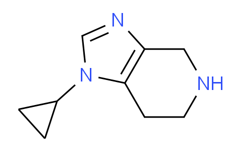 CAS No. 1235528-19-4, 1-Cyclopropyl-4,5,6,7-tetrahydro-1H-imidazo[4,5-c]pyridine