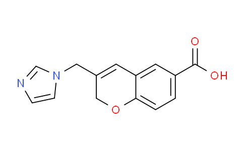 CAS No. 129498-34-6, 3-((1H-Imidazol-1-yl)methyl)-2H-chromene-6-carboxylic acid