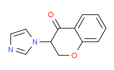 CAS No. 80930-45-6, 3-(1H-Imidazol-1-yl)chroman-4-one
