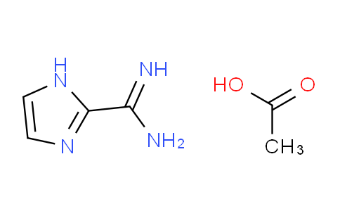 CAS No. 1447663-61-7, 1H-Imidazole-2-carboximidamide acetate