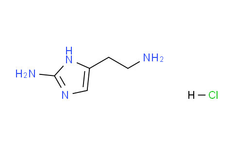 CAS No. 1956321-46-2, 5-(2-Aminoethyl)-1H-imidazol-2-amine hydrochloride