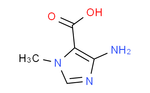 CAS No. 858512-11-5, 4-Amino-1-methyl-1H-Imidazole-5-carboxylic Acid
