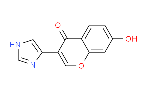 CAS No. 67832-78-4, 7-Hydroxy-3-(1H-imidazol-4-yl)-4H-chromen-4-one