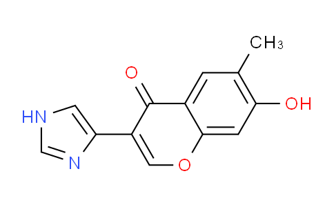 CAS No. 67832-79-5, 7-Hydroxy-3-(1H-imidazol-4-yl)-6-methyl-4H-chromen-4-one