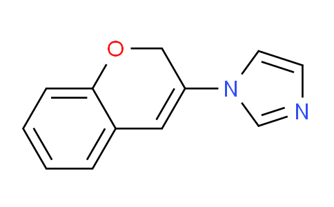CAS No. 89781-74-8, 1-(2H-Chromen-3-yl)-1H-imidazole