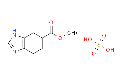 CAS No. 131020-48-9, Methyl 4,5,6,7-tetrahydro-1H-benzo[d]imidazole-6-carboxylate sulfate