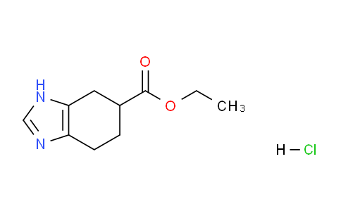 CAS No. 167545-99-5, Ethyl 4,5,6,7-tetrahydro-1H-benzo[d]imidazole-6-carboxylate hydrochloride