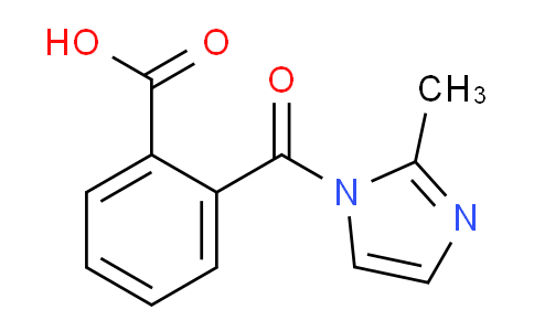 CAS No. 247088-99-9, 2-(2-Methyl-1H-imidazole-1-carbonyl)benzoic acid