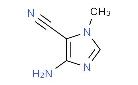 CAS No. 40637-80-7, 4-amino-1-methyl-1H-imidazole-5-carbonitrile