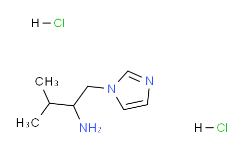 CAS No. 1172472-37-5, 1-(1H-Imidazol-1-yl)-3-methylbutan-2-amine dihydrochloride