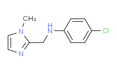 CAS No. 871217-40-2, (4-Chlorophenyl)(1-methyl-1H-imidazol-2-yl)methanamine