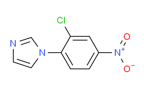 CAS No. 862776-43-0, 1-(2-Chloro-4-nitrophenyl)-1H-imidazole
